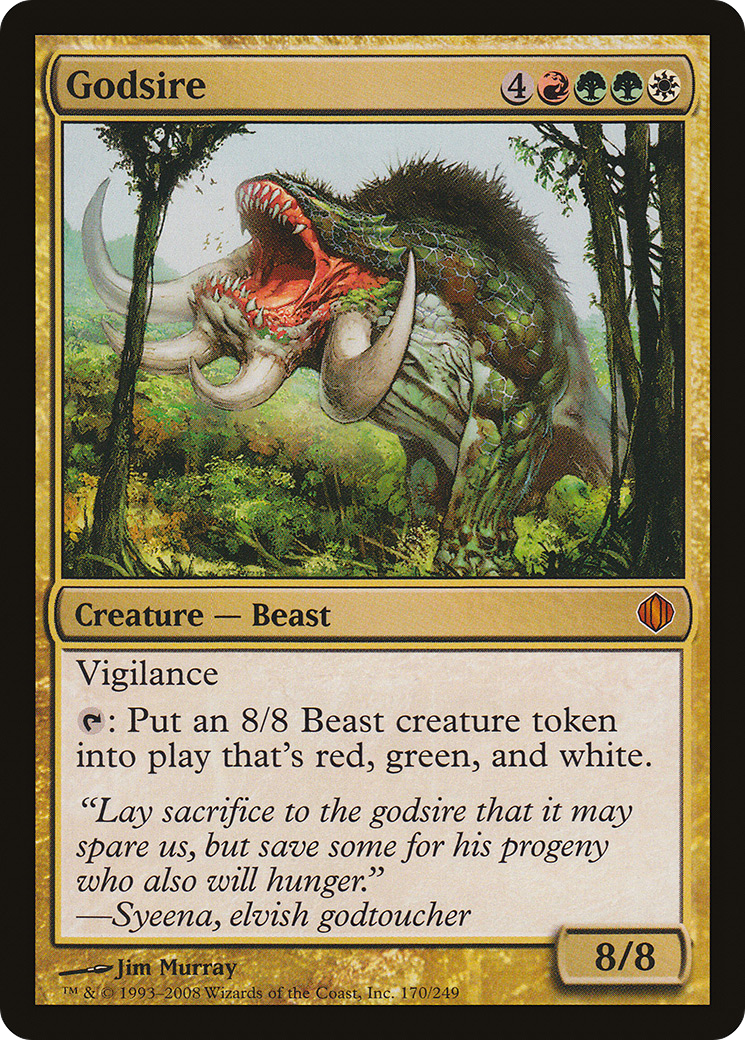 Godsire (ALA-170) [Shards of Alara] Foil