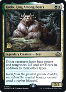 Kudo, King Among Bears (PRE-192S) [Modern Horizons 3 Promos] Foil