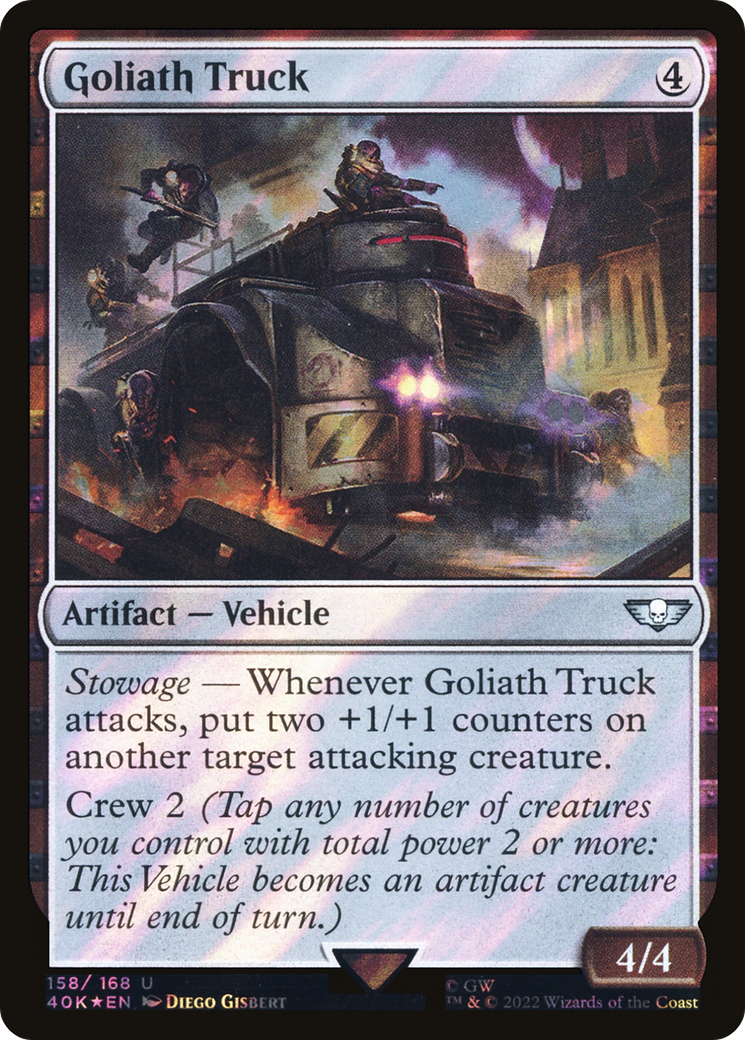 Goliath Truck (40K-158★) [Warhammer 40,000 Commander] Foil