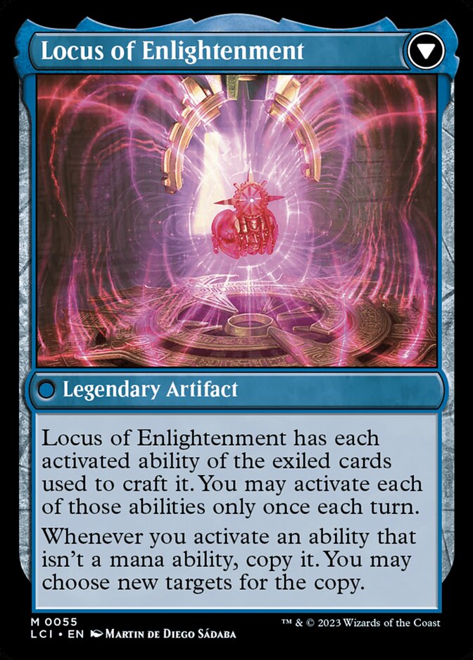 The Enigma Jewel // Locus of Enlightenment (LCI-055) [The Lost Caverns of Ixalan]