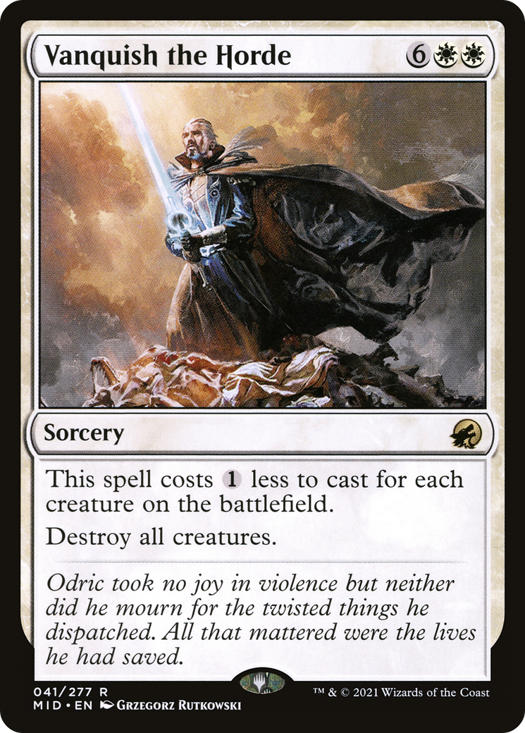 Vanquish the Horde (MID-041) [Innistrad: Midnight Hunt]