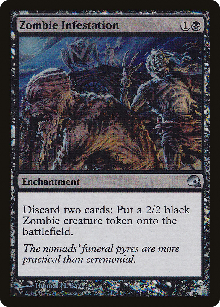 Zombie Infestation (GRV-019) [Premium Deck Series: Graveborn] Foil