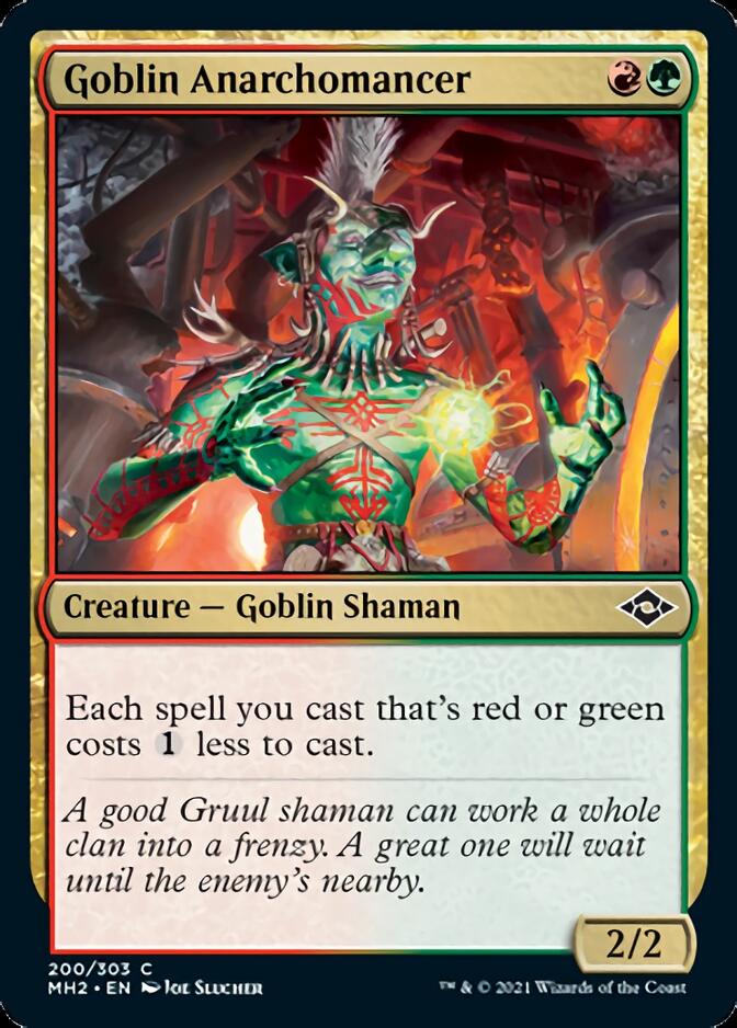 Goblin Anarchomancer (MH2-200) [Modern Horizons 2] Foil