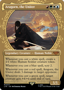 Aragorn, the Uniter (LTR-317) [The Lord of the Rings: Tales of Middle-earth]: (Showcase) (Borderless) Foil