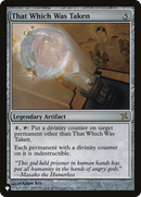 That Which Was Taken (LIST-BOK-162) [The List]