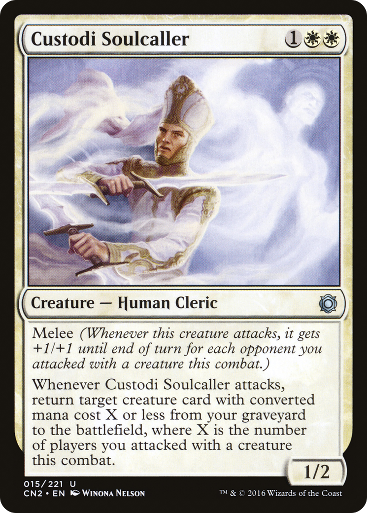 Custodi Soulcaller (CN2-015) [Conspiracy: Take the Crown] Foil