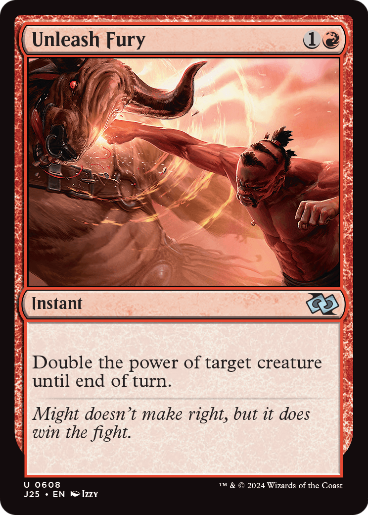 Unleash Fury (J25-608) [Foundations Jumpstart]