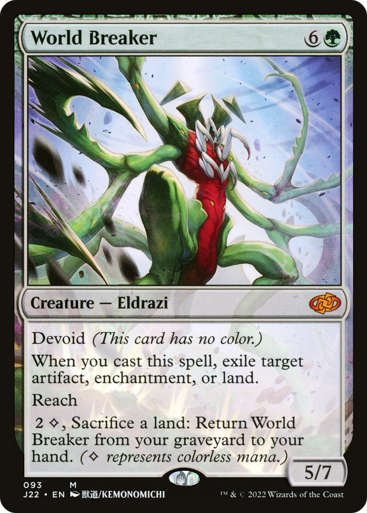 World Breaker (J22-093) [Jumpstart 2022]: (devoid)
