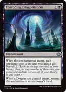 Corroding Dragonstorm (TDM-075) [Tarkir: Dragonstorm]: (enchantment) Foil