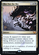 Blot Out the Sky (PRE-167S) [Strixhaven: School of Mages Promos] Foil