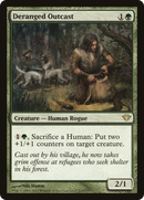 Deranged Outcast (DKA-112) [Dark Ascension] Foil