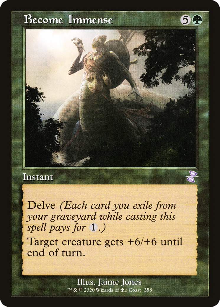 Become Immense (TSR-358) [Time Spiral Remastered] Foil