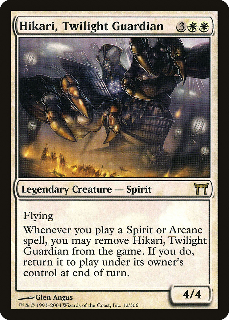 Hikari, Twilight Guardian (CHK-012) [Champions of Kamigawa]