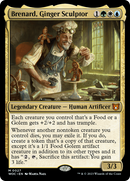 Brenard, Ginger Sculptor (WOC-027) [Wilds of Eldraine Commander] Foil