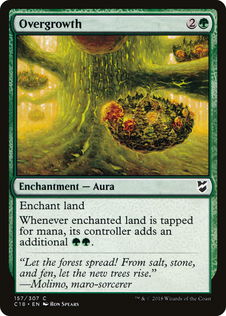 Overgrowth (C18-157) [Commander 2018]