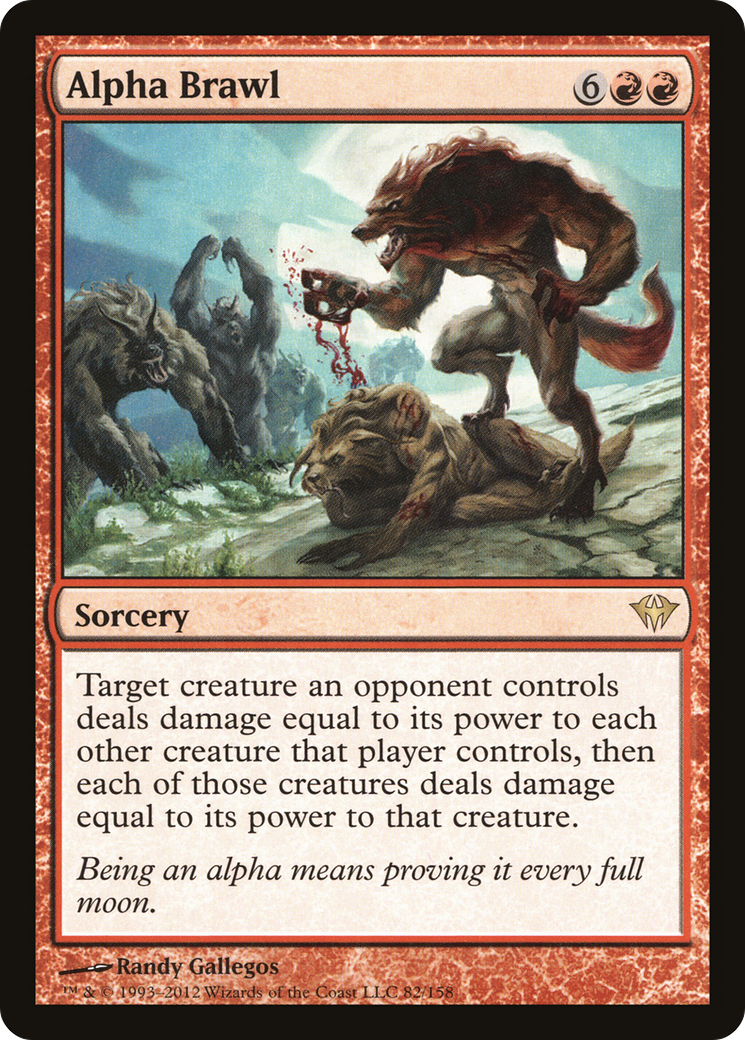 Alpha Brawl (DKA-082) [Dark Ascension]