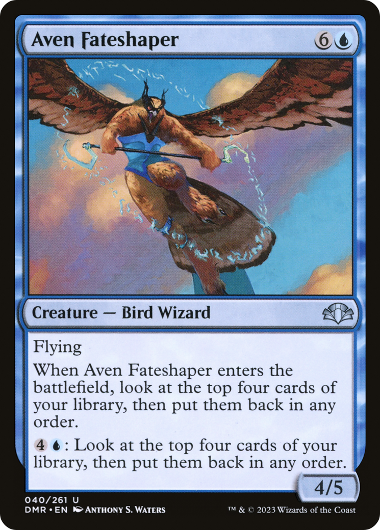 Aven Fateshaper (DMR-040) [Dominaria Remastered] Foil