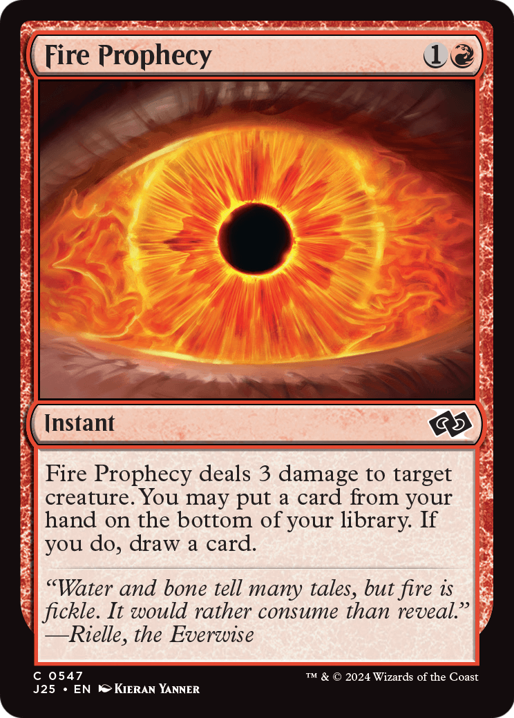 Fire Prophecy (J25-547) [Foundations Jumpstart]