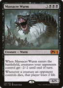 Massacre Wurm (M21-114) [Core Set 2021] Foil