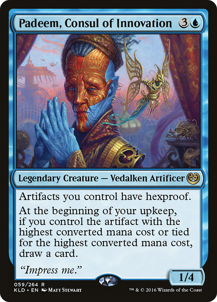 Padeem, Consul of Innovation (KLD-059) [Kaladesh] Foil