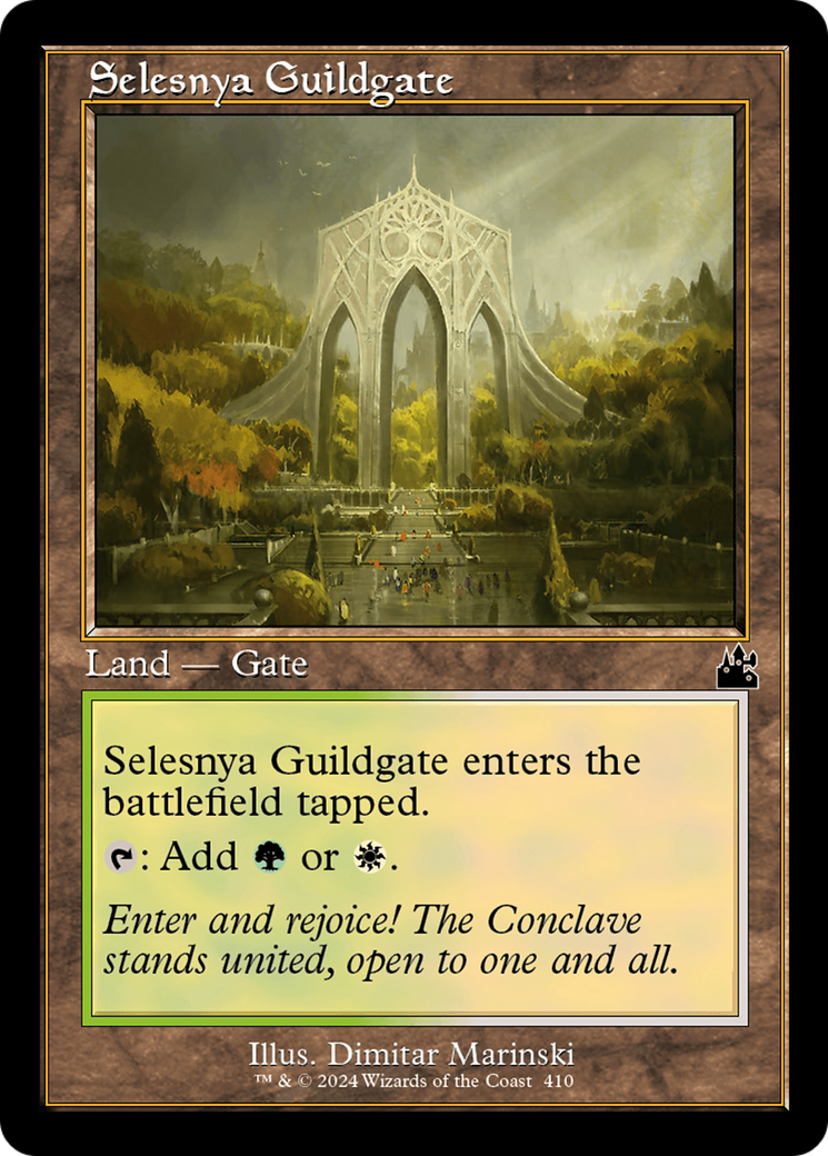 Selesnya Guildgate (RVR-410) [Ravnica Remastered]