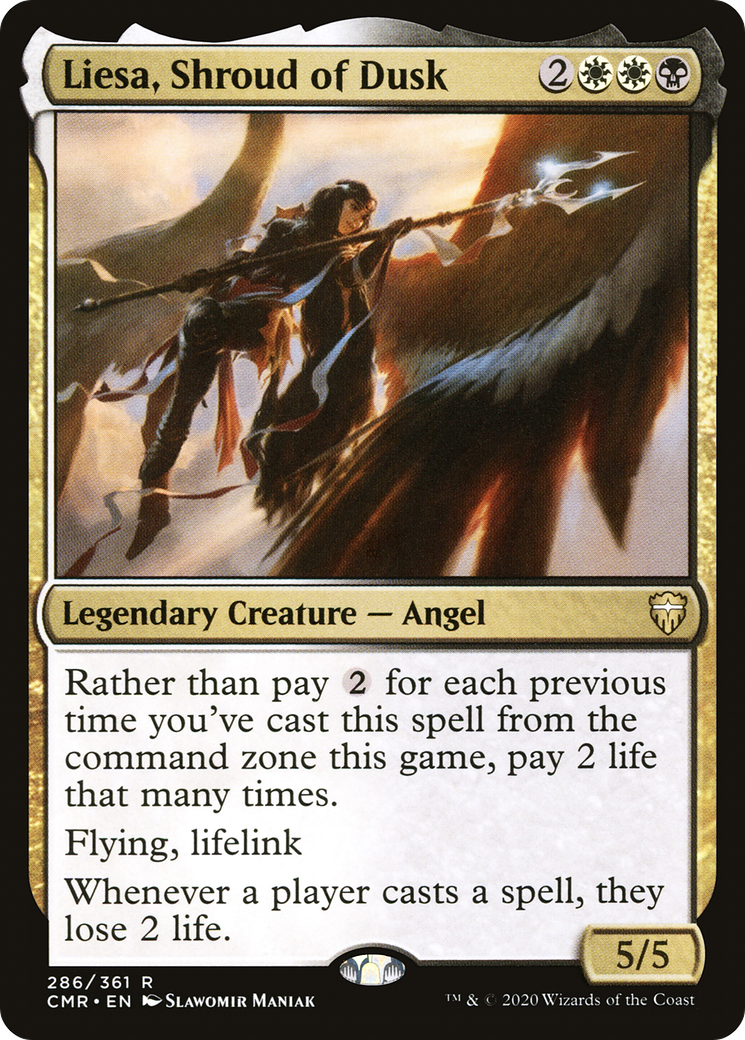 Liesa, Shroud of Dusk (CMR-286) [Commander Legends]