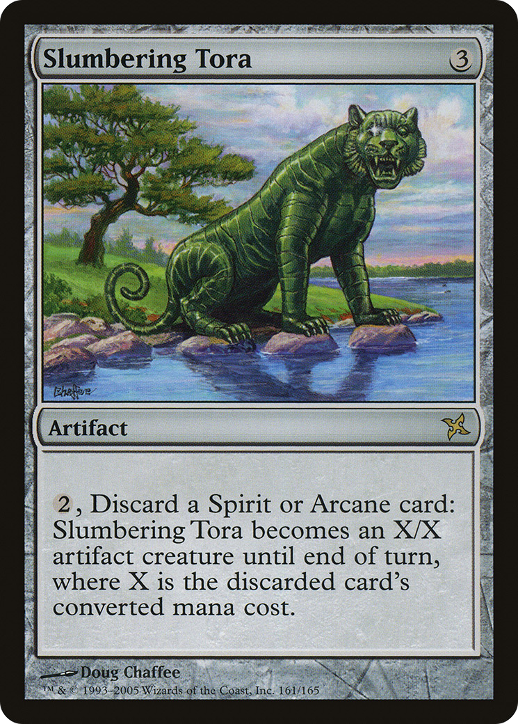 Slumbering Tora (BOK-161) [Betrayers of Kamigawa] Foil