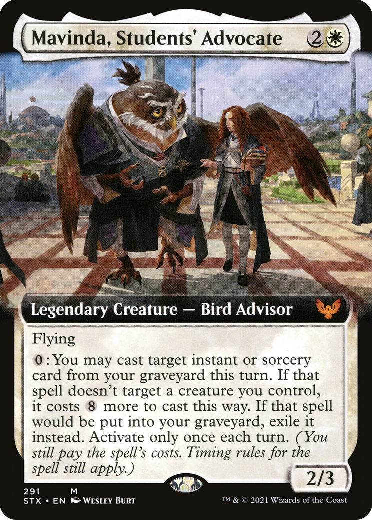 Mavinda, Students' Advocate (Extended Art) (STX-291) [Strixhaven: School of Mages]