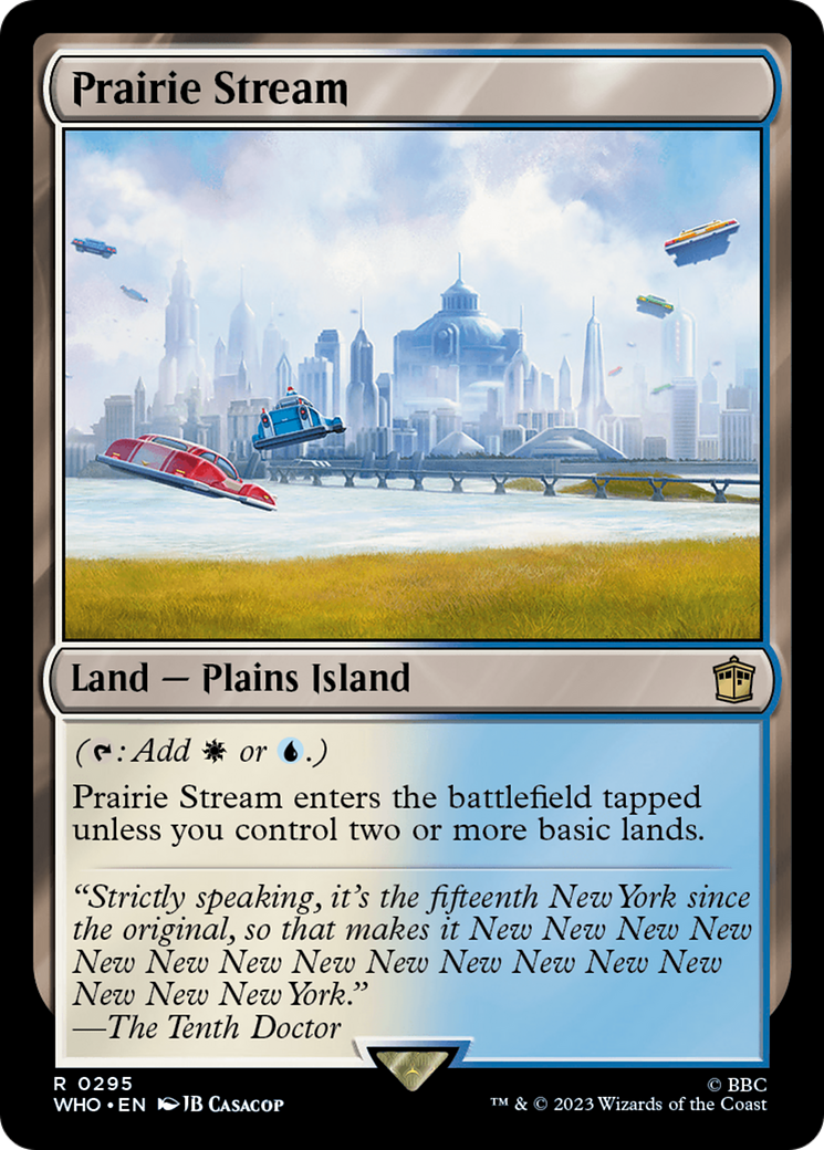 Prairie Stream (WHO-295) [Doctor Who] Foil