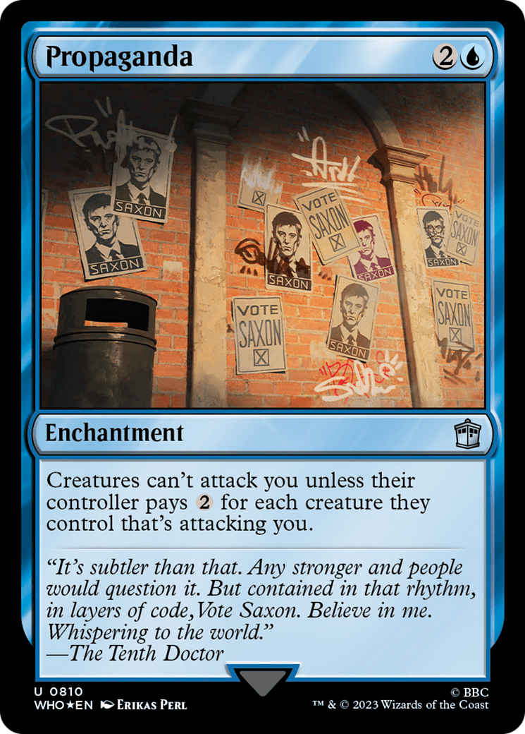 Propaganda (WHO-810) [Doctor Who] Foil