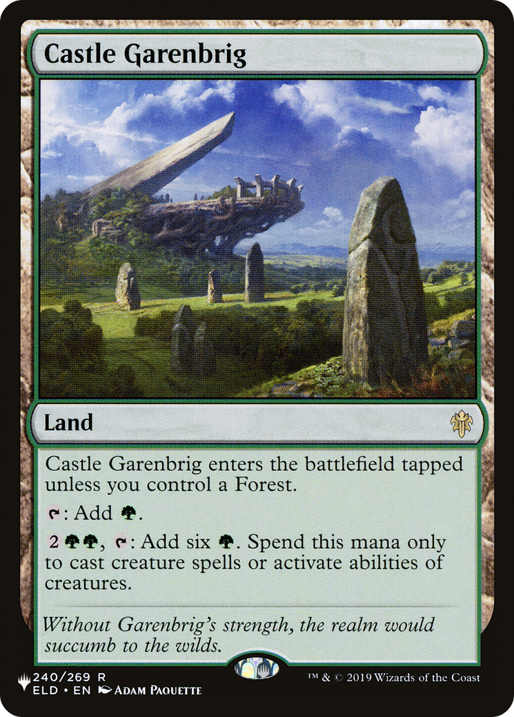 Castle Garenbrig (LIST-ELD-240) [The List]