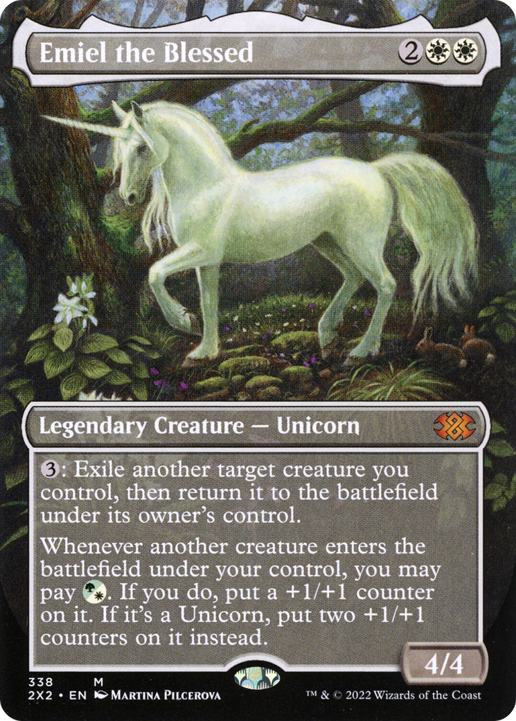 Emiel the Blessed (Borderless) (2X2-338) [Double Masters 2022]