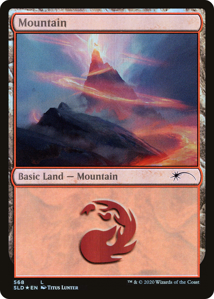 Mountain (SLD-568) [Secret Lair Drop] Foil