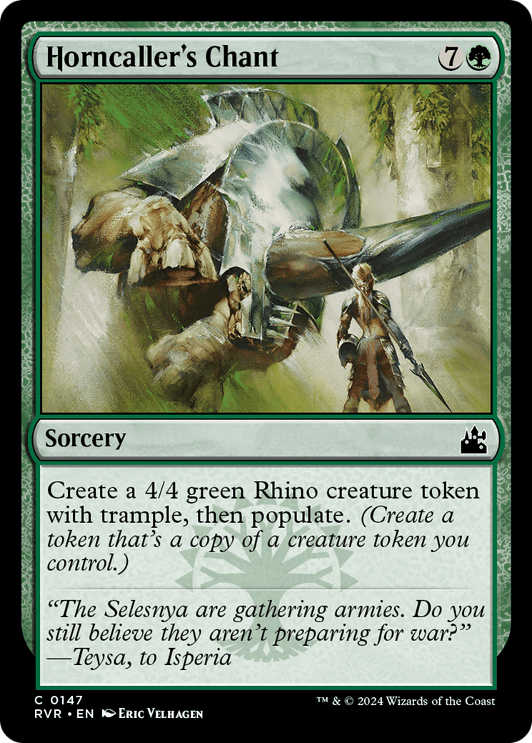 Horncaller's Chant (RVR-147) [Ravnica Remastered]