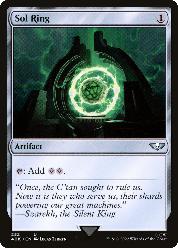 Sol Ring (40K-252) [Warhammer 40,000 Commander]