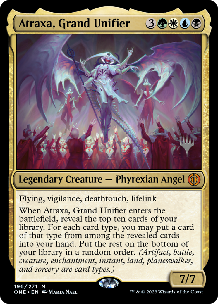 Atraxa, Grand Unifier (PPONE-196P) [Phyrexia: All Will Be One Promos]