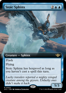 Stoic Sphinx (OTJ-322) [Outlaws of Thunder Junction]: (Extended Art)