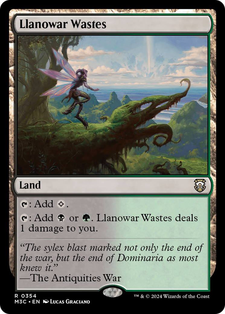 Llanowar Wastes (M3C-354) [Modern Horizons 3 Commander]