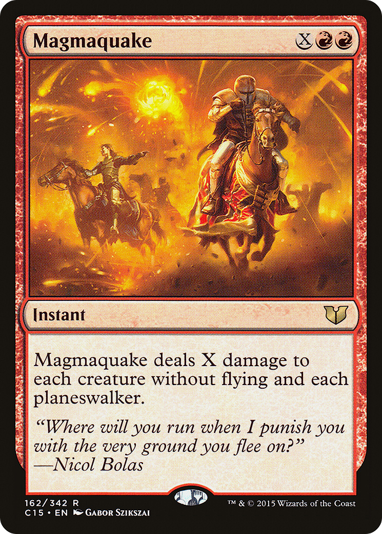 Magmaquake (C15-162) [Commander 2015]