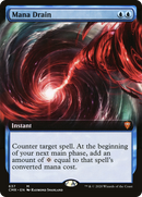 Mana Drain (CMR-637) [Commander Legends]: (Extended Art)