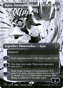 Kaya, Intangible Slayer (ONE-341) [Phyrexia: All Will Be One]: (Showcase) (Borderless)