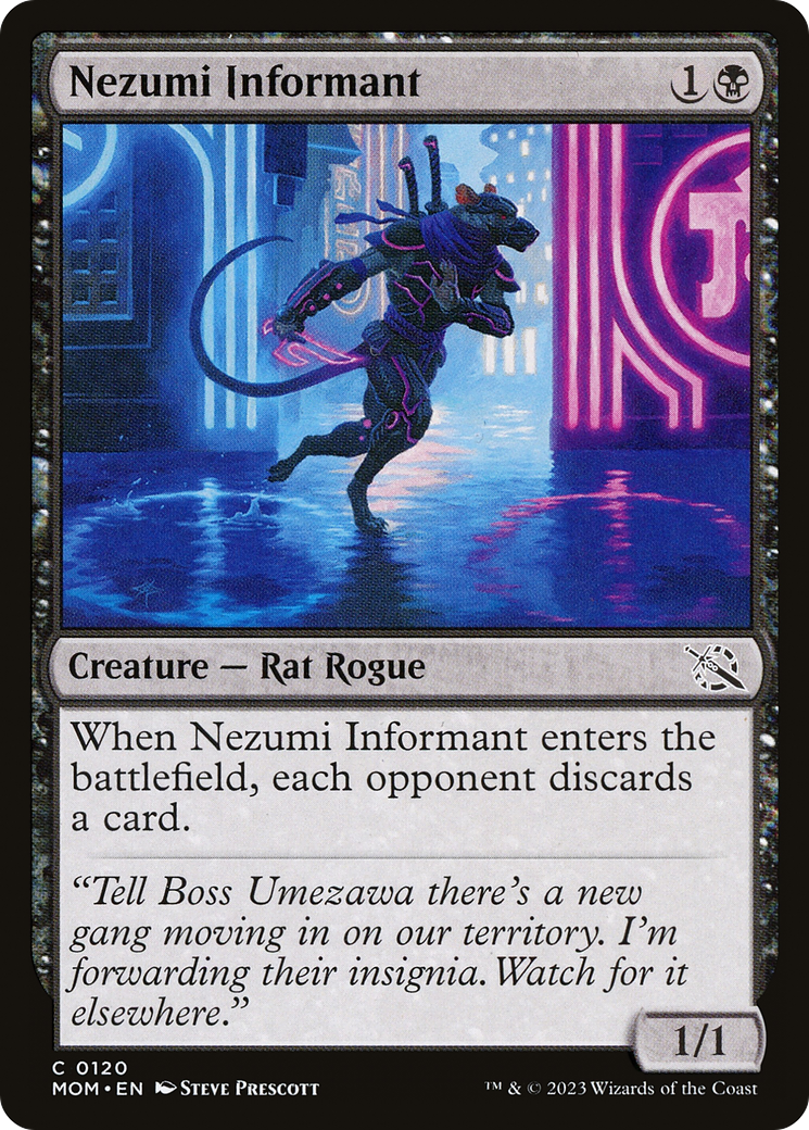 Nezumi Informant (MOM-120) [March of the Machine]