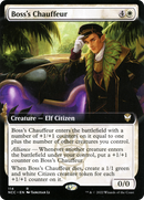 Boss's Chauffeur (Extended Art) (NCC-114) [New Capenna Commander]