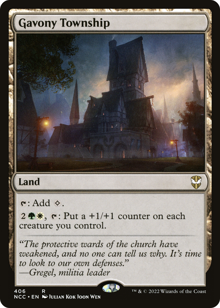 Gavony Township (NCC-406) [New Capenna Commander]