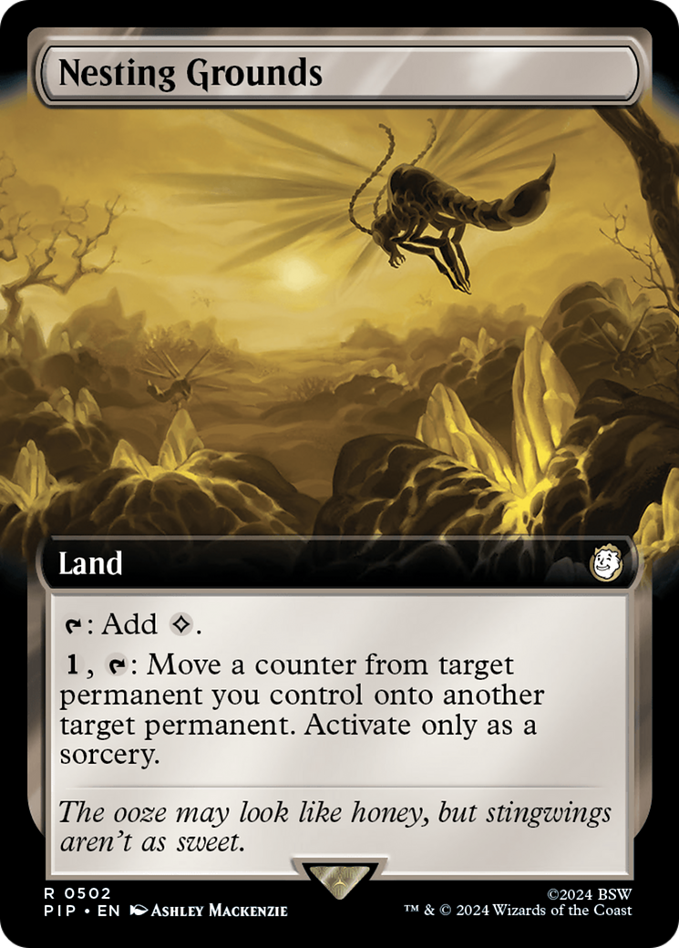 Nesting Grounds (PIP-502) [Fallout]: (Extended Art) Foil