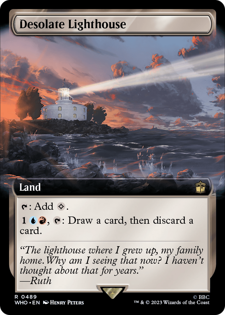 Desolate Lighthouse (WHO-489) [Doctor Who]: (Extended Art)