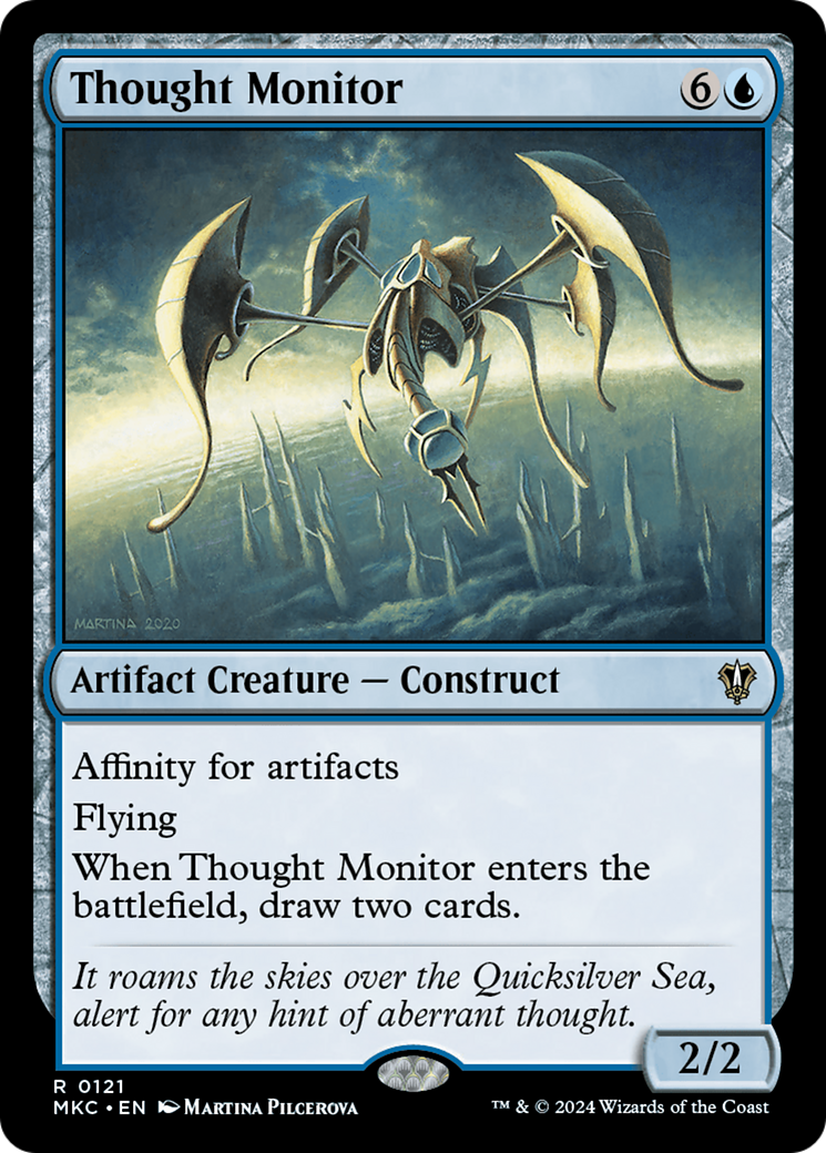 Thought Monitor (MKC-121) [Murders at Karlov Manor Commander]