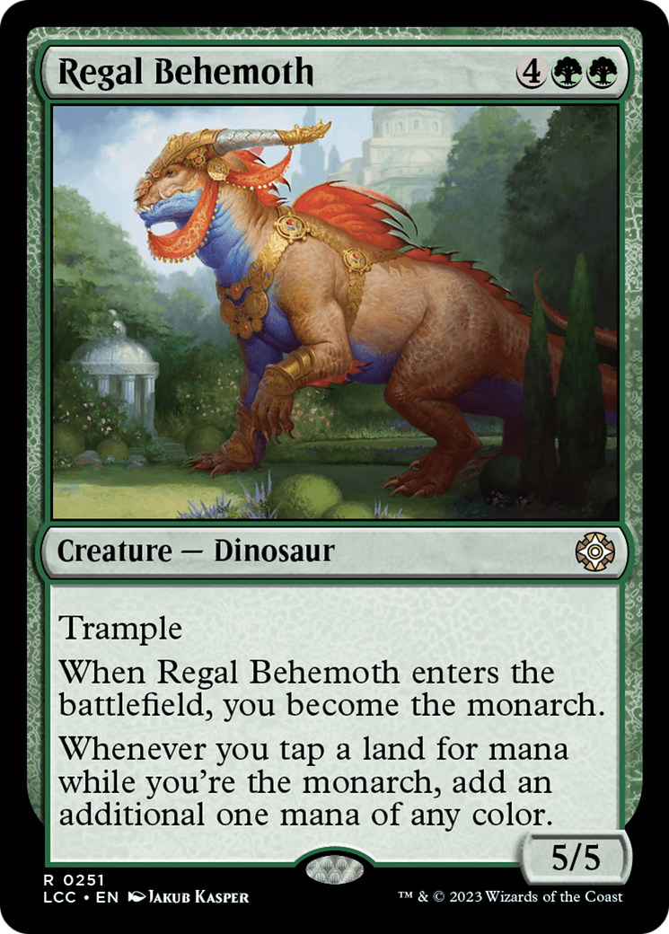 Regal Behemoth (LCC-251) [The Lost Caverns of Ixalan Commander]