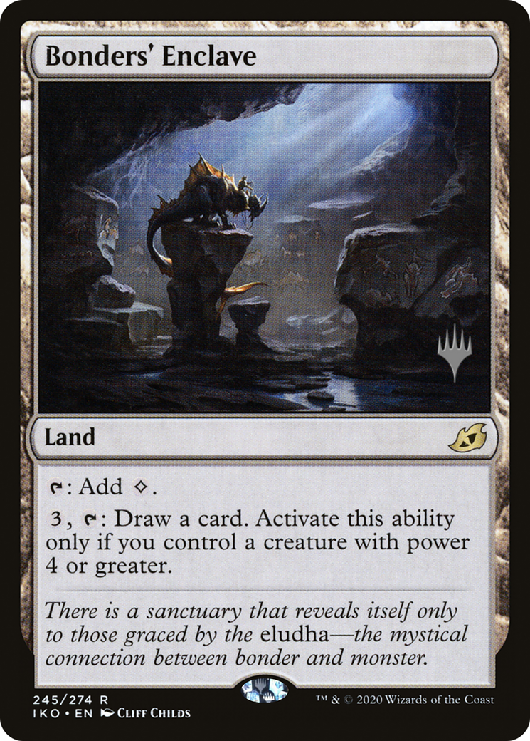 Bonders' Enclave (PPIKO-245P) [Promo Pack: Ikoria: Lair of Behemoths Promos]