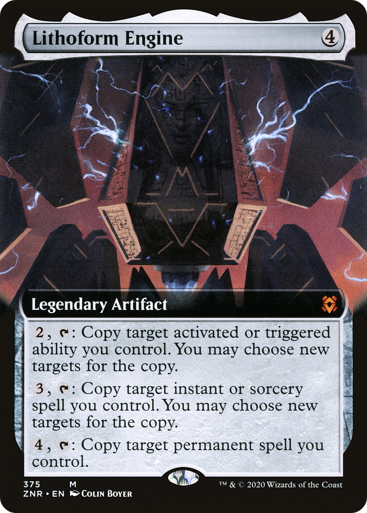 Lithoform Engine (ZNR-375) [Zendikar Rising]: (Extended Art) Foil